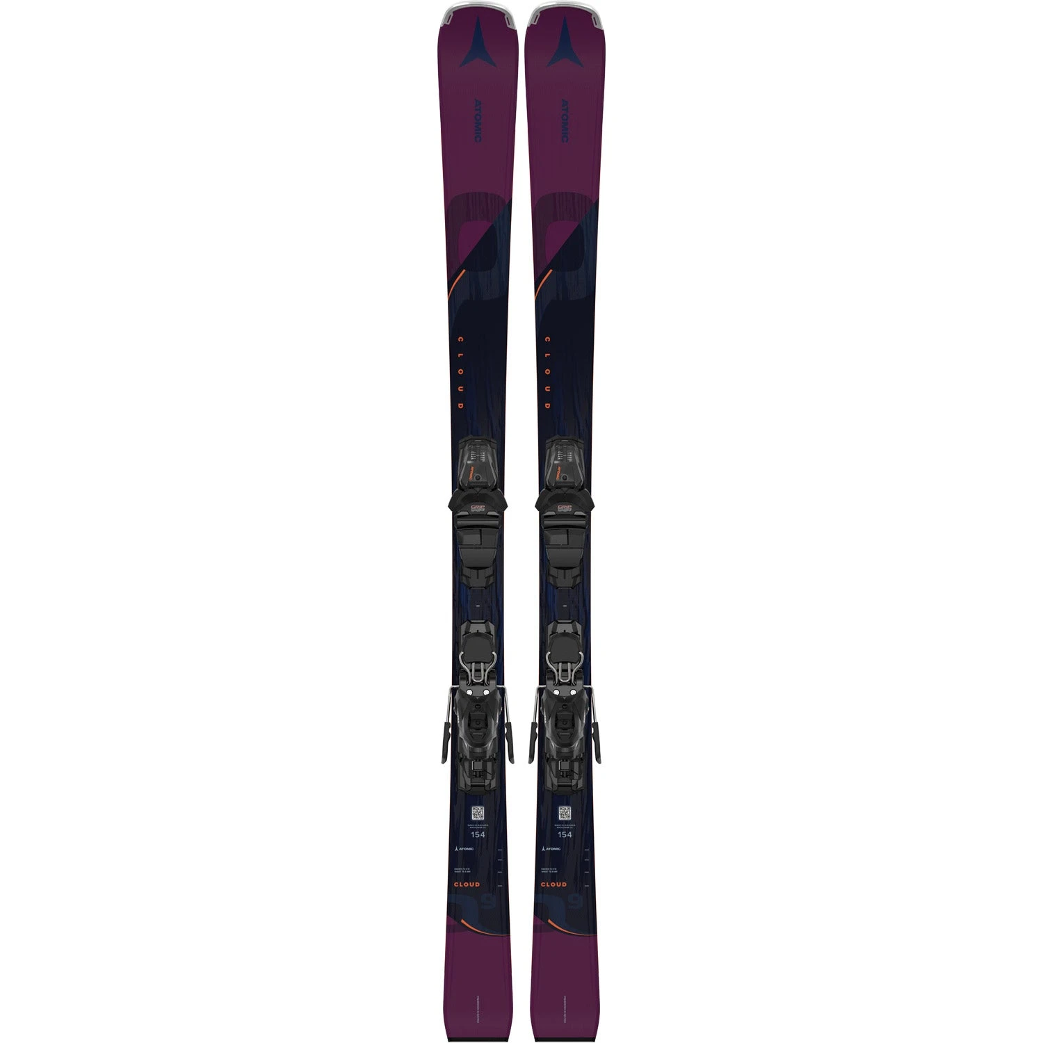 Atomic Cloud Q9 Ski W/ M10 GW Binding 2024 3 Atomic Cloud Q9 Ski W/ M10 GW Binding 2024