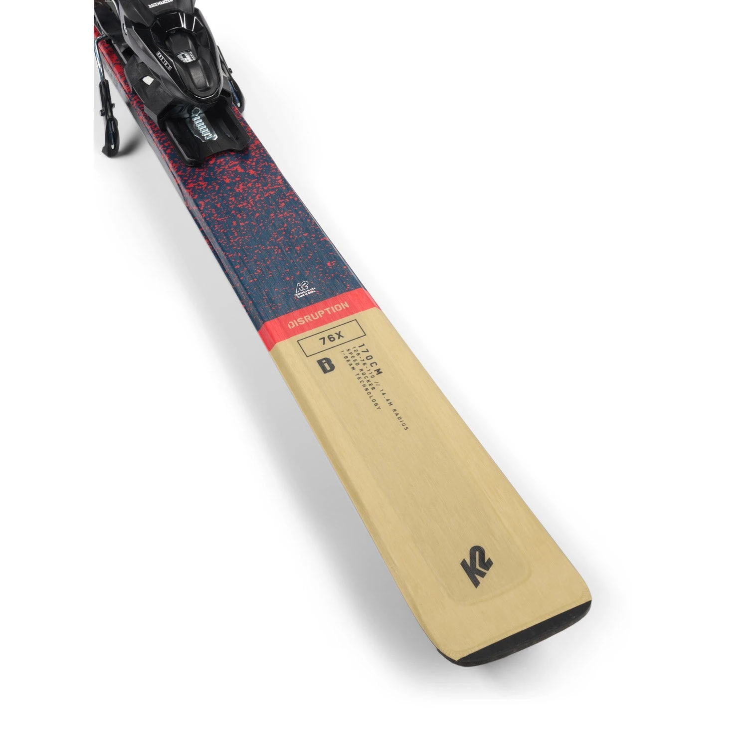 K2 Disruption 76 X Ski W/ M3 10 Bindings 2023 7 K2 Disruption 76 X Ski W/ M3 10 Bindings 2023 - Image 5