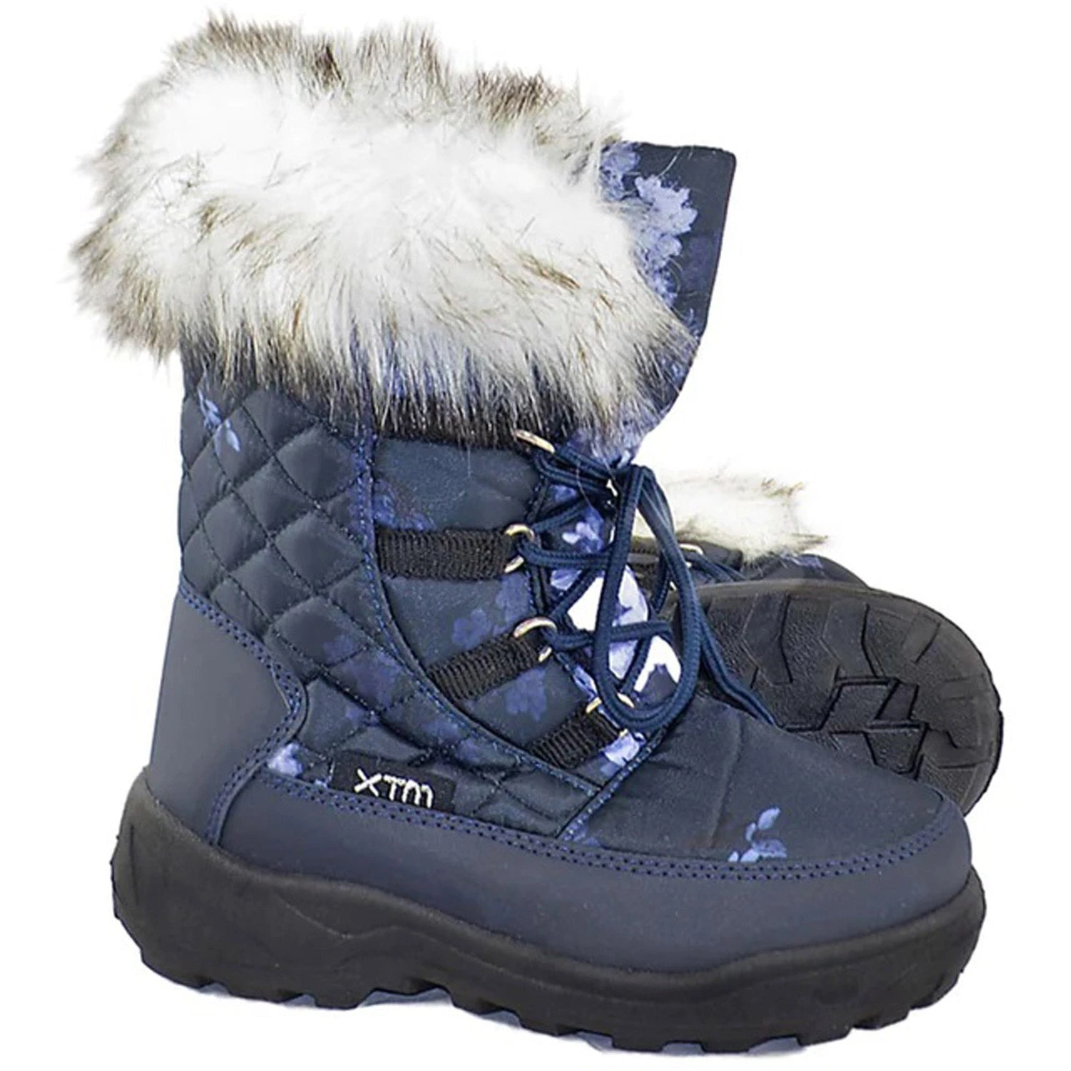XTM Inessa Girls' Fur Trim Winter Snow Boot 6 XTM Inessa Girls' Fur Trim Winter Snow Boot - Image 4