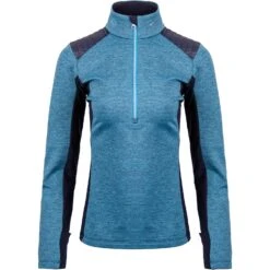 Kjus Womens Forun Midlayer Half-Zip -Deals Salomon Store K0002108 PF