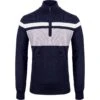 Kjus Mens Stripe Sweater Half-Zip 2 Kjus Mens Stripe Sweater Half-Zip -Deals Salomon Store K0006701 PF