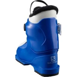 Salomon T1 Junior Ski Boots 18 Salomon T1 Junior Ski Boots -Deals Salomon Store L41178100 6 GHO T1 RACE BLUE White