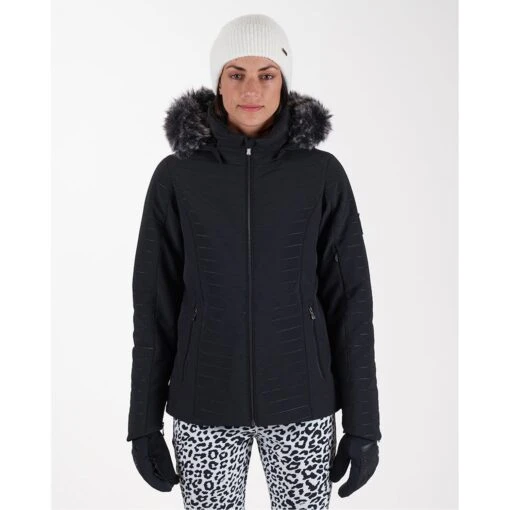 XTM Chamonix II Ladies Snow Ski Jacket -Deals Salomon Store TL079 BLKMODEL1 150 1440x 9884278c d8a8 4b0f a24e 70da851a8b3d