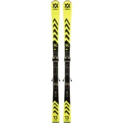 Volkl Racetiger SC Yellow Ski W/ Vmotion 12 GW Binding 2024
