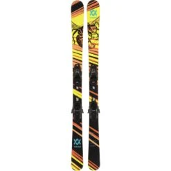 Volkl Mini Revolt Jr Ski W/ 4.5 Vmotion Jr Binding 2024