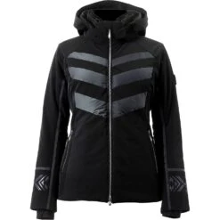 Descente Prisila Ski Jacket -Deals Salomon Store descente prisila ski jacket black 1