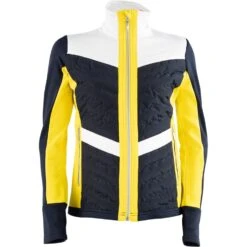 Chanrossa Midlayer Jacket 2020 12 Chanrossa Midlayer Jacket 2020 -Deals Salomon Store henri duvillard chanrossa mid layer womens jacket 2020 navy yellow 1