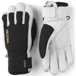 Hestra Army Leather Gore-Tex Short 5-finger Snow Glove