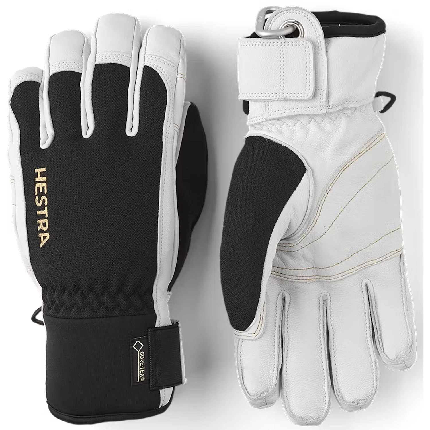 Hestra Army Leather Gore-Tex Short 5-finger Snow Glove 3 Hestra Army Leather Gore-Tex Short 5-finger Snow Glove