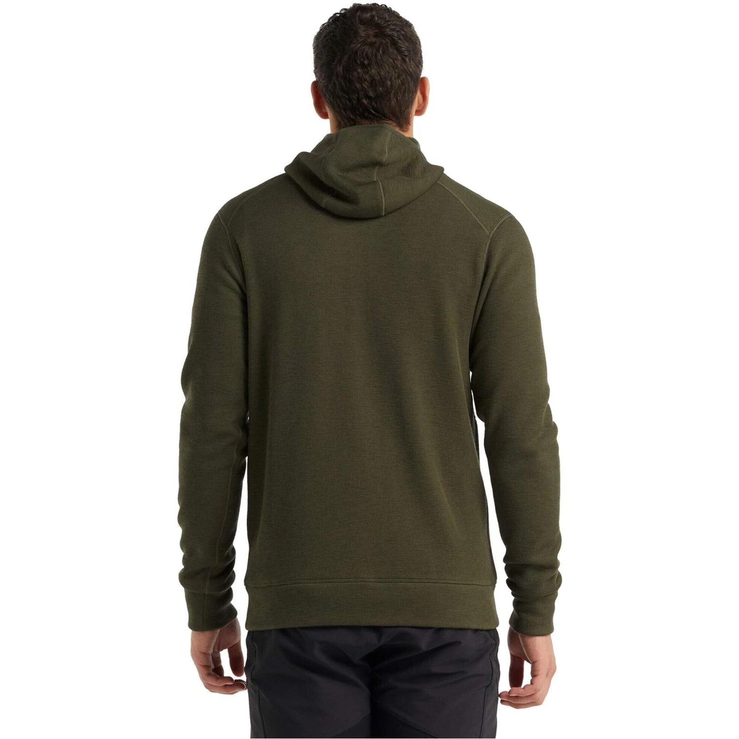 Icebreaker Men's RealFleece Merino Elemental Long Sleeve Zip Hood Jacket 13 Icebreaker Men's RealFleece Merino Elemental Long Sleeve Zip Hood Jacket - Image 11