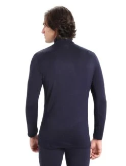Icebreaker Men's Merino 260 Tech Long Sleeve Half Zip Thermal Top 24 Icebreaker Men's Merino 260 Tech Long Sleeve Half Zip Thermal Top -Deals Salomon Store icebreaker mens merino 260 tech long sleeve half zip thermal top midnight navy 2
