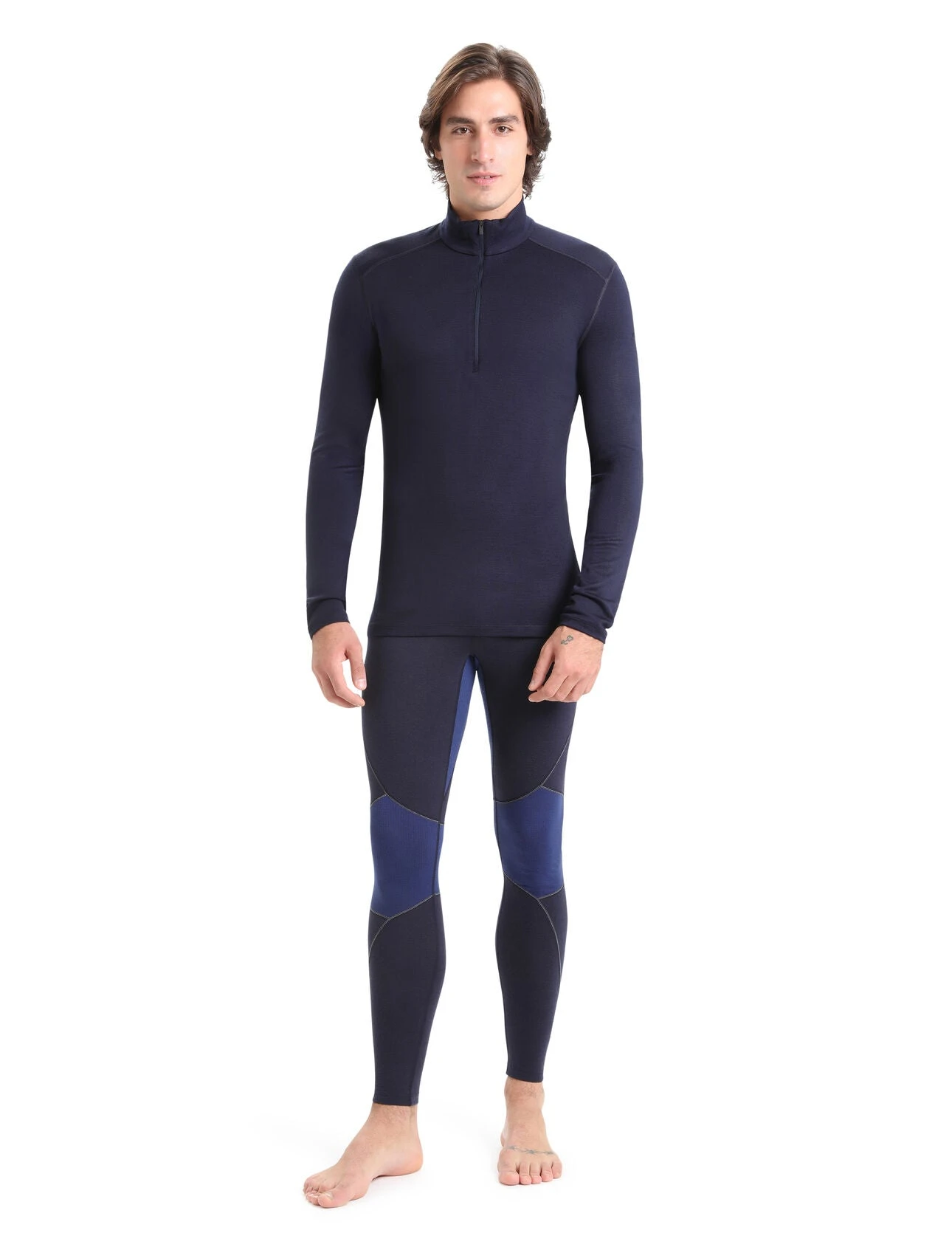 Icebreaker Men's Merino 260 Tech Long Sleeve Half Zip Thermal Top 12 Icebreaker Men's Merino 260 Tech Long Sleeve Half Zip Thermal Top - Image 10