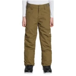 Quiksilver Estate Jr Ski Pants -Deals Salomon Store quik kids estate ski pants military olive 1