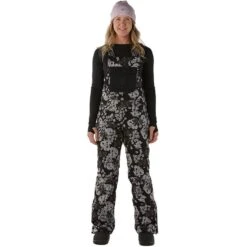 Snow Day Bib Snow Pant 12 Snow Day Bib Snow Pant -Deals Salomon Store rojo snow day bib snow pant 2021 neve flora true black 1