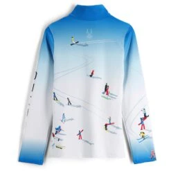 Spyder Birds Eye Half Zip Skivvy 5 Spyder Birds Eye Half Zip Skivvy -Deals Salomon Store spyder birds eye half zip skivvy collegiate 2