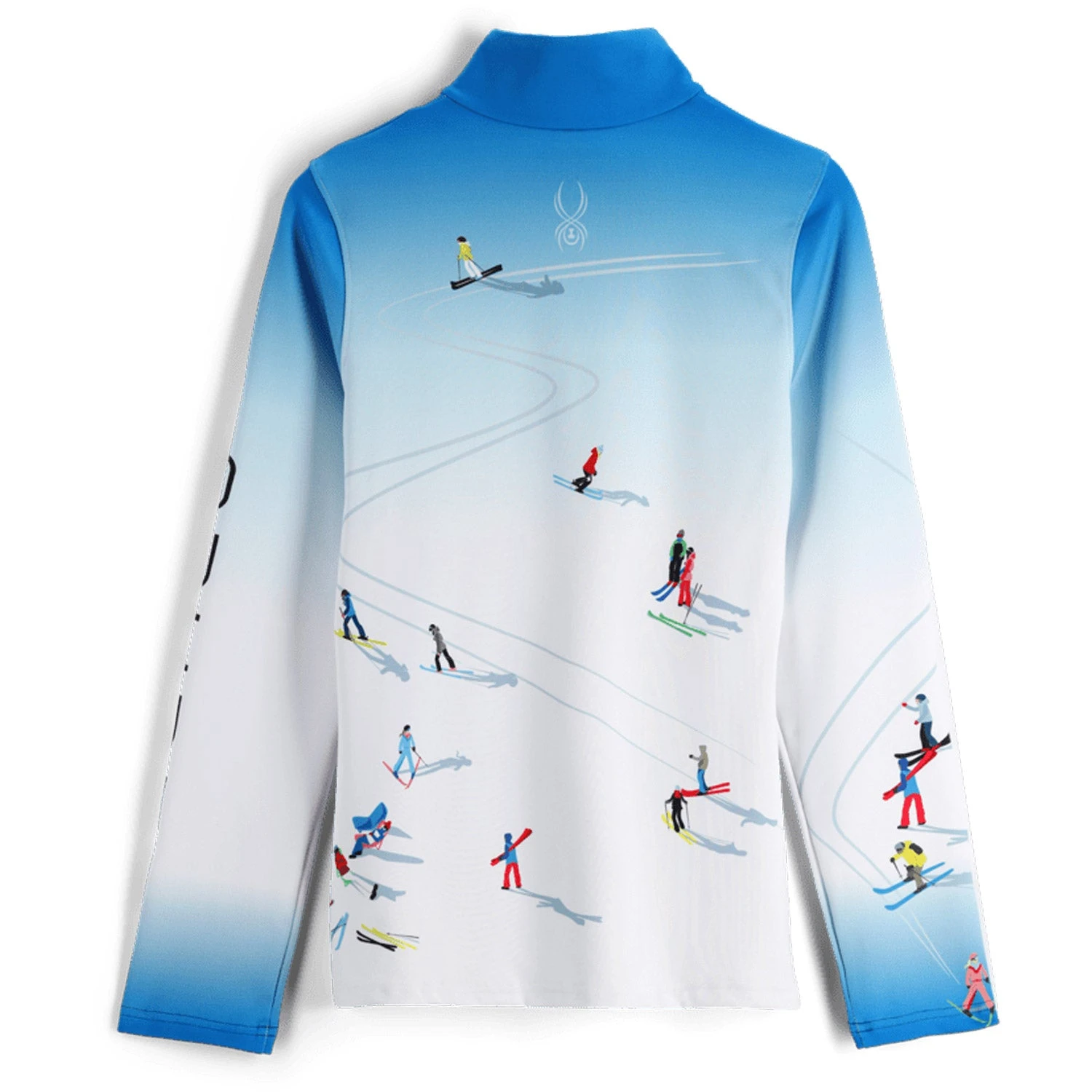Spyder Birds Eye Half Zip Skivvy 4 Spyder Birds Eye Half Zip Skivvy - Image 2