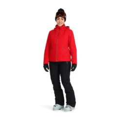 Spyder Schatzi Womens Ski Jacket -Deals Salomon Store spyder schatzi womens ski jacket red 5