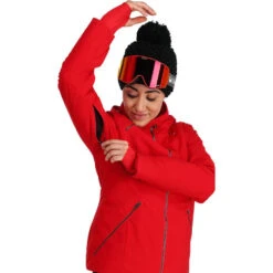 Spyder Schatzi Womens Ski Jacket -Deals Salomon Store spyder schatzi womens ski jacket red 6