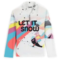 Spyder Surface Half Zip Girls Skivvy