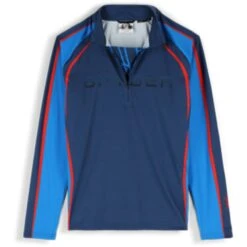 Spyder Throwback Half Zip Skivvy -Deals Salomon Store spyder throwback half zip skivvy abyss 1