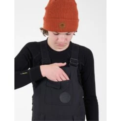 XTM Zeppelin Kids' Bib Snow Pant -Deals Salomon Store zeppelin pant blk TK049 1